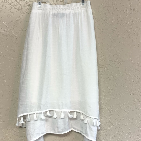 Boutique Tassel Midi Skirt - Picture 2 of 4